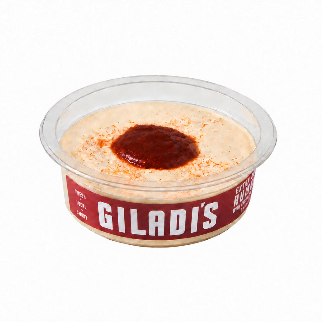 Extra Creamy Hummus with Mild Harissa