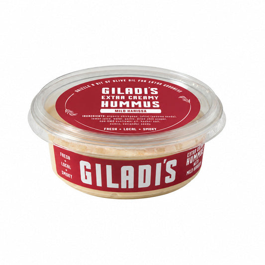Extra Creamy Hummus with Mild Harissa